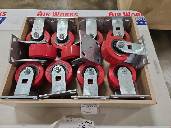 11 - 4"x2" Casters
