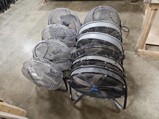 10 - Assorted Shroud Fans