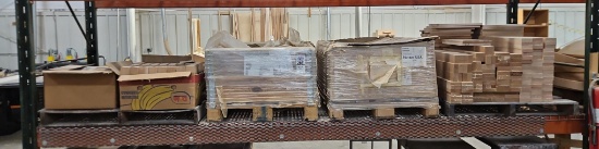 Contents of Shelf #2 - Glue ups, Furniture Feet, Drawer Slides