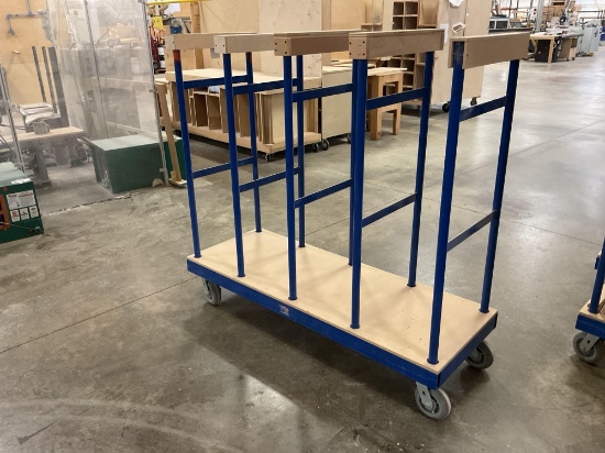 3 - Shopcarts Metal Storage Carts w/Shelf Brackets