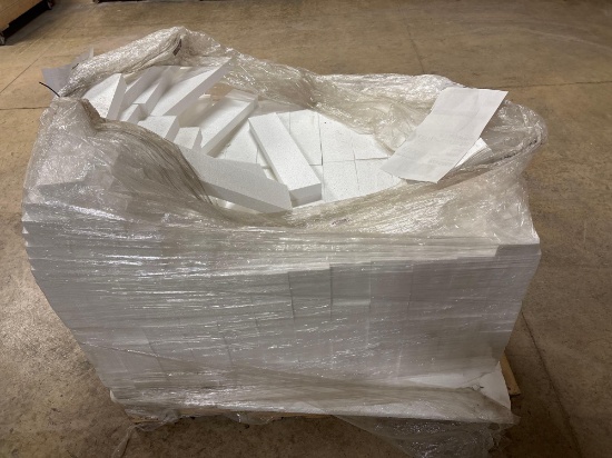 (768) EPS 1.0# Recycled Flat Foam Sheets 17-1/2 x 4 x 1-1/2 in â€” Pallet