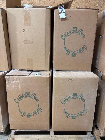 Boxes Certified Wipers White Cotton Wiping Rags, Small