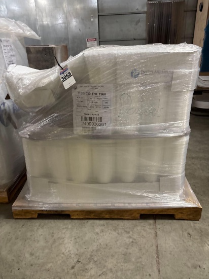 Amtopp Pallet Lock Hand Stretch Film, 17 in x 1,968 ft, 0.30 mil Clear