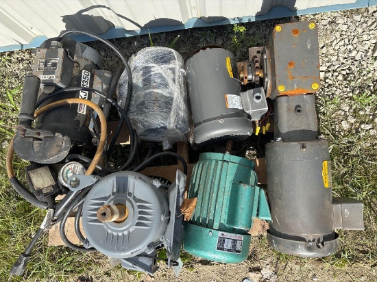 Assorted Electric Motors â€” Pallet Lot