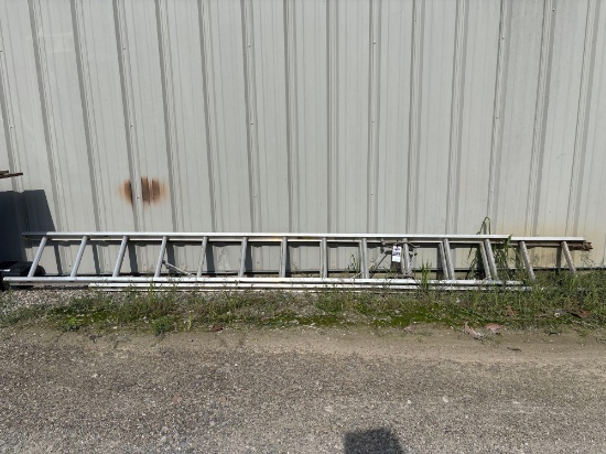 Louisville 24 ft Aluminum Extension Ladder