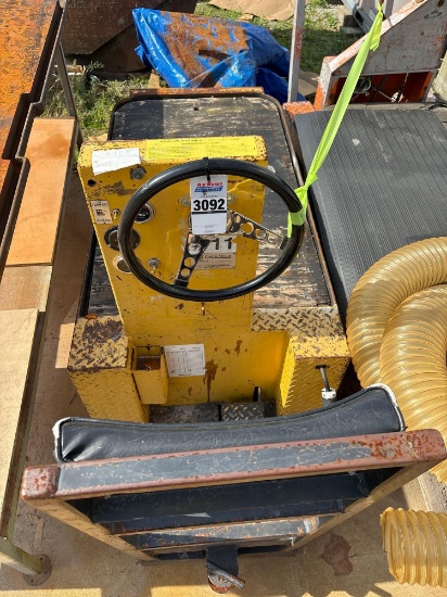 2 - Nonrunning - Pack Mule Electric Personnel/Utility Carrier with Flexible Duct Hose