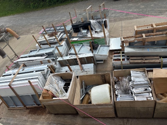 Large Lot of Drying Tunnel Parts