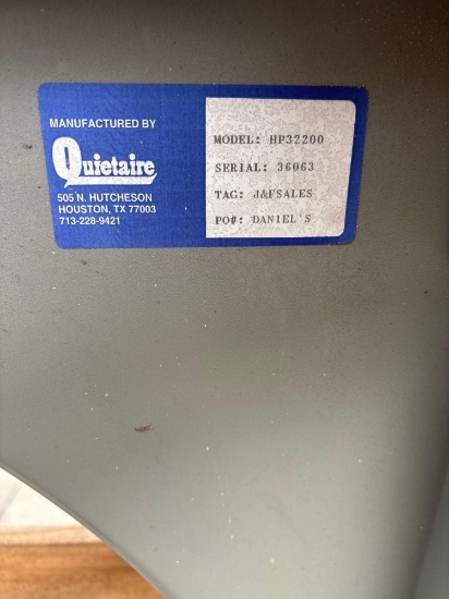 Quietaire HP32200 Axial Exhaust Fan, 32 in. Propeller