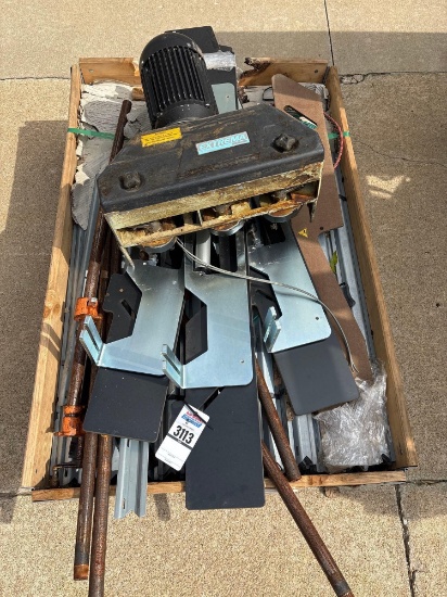 Parts Skid Lot - Extrema Power Feed, Pipe Clamps, & "Z" Brackets