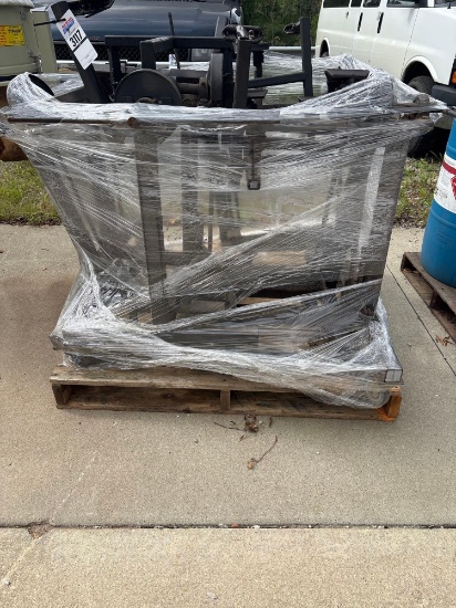 Skid Lot - Metal Rotating Table Top Finishing Stands