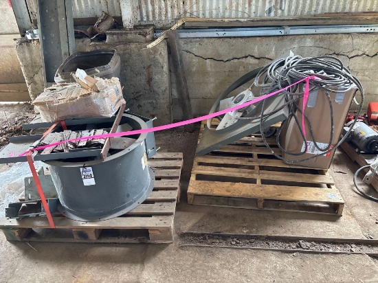 Skid Lot - Quietaire / Americraft Exhaust Fan & Assorted Parts