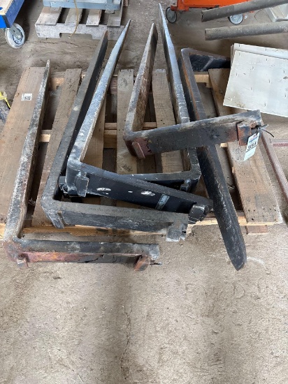 Skid Lot - Forklift Forks - Assorted Sizes