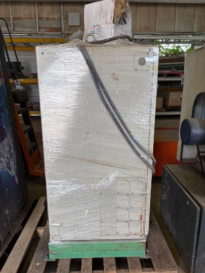 Yaskawa Robot Controller with Steel Material Handling Cart -CONTENTS NOT INCLUDED
