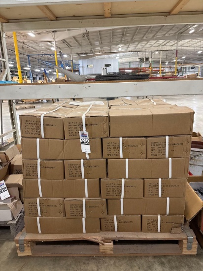 Pallet of H.D. Brackets, Part #HW4501, 200 pcs/box,