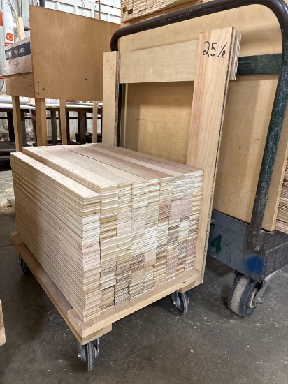 Cabinets & Assorted Cut Wood Cabinet Parts & Wood Panels, Various Sizes