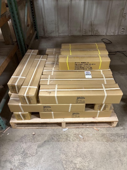 Pallet of Prism Fitness Group Black Drawer Slides, Part No. C4209-508.BK.21, Taiwan
