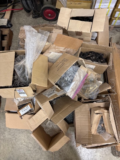Assorted Hardware Lot: Drawer Handles, Bolts & Groumets