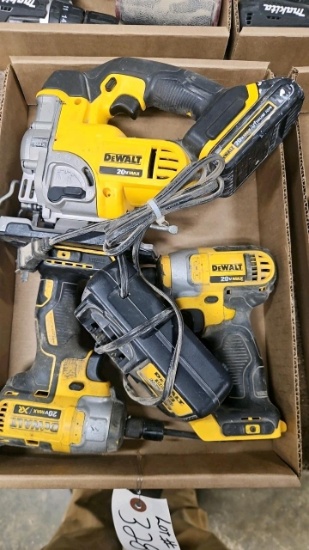 DeWalt 20V MAX , DCS331 Jig Saw, DCF886 Impact Driver, DCF885 Impact Driver w/Charger