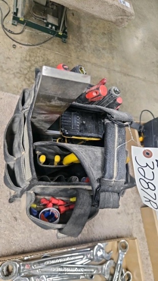 DeWalt DCD791 20V MAX Brushless Cordless Drill/Driver with Tool Bag & Assorted Hand Tools