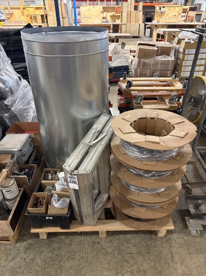 Galvanized Duct Reducer, Rubber Trim Spools, Aluminum Step Ladder, Hardware