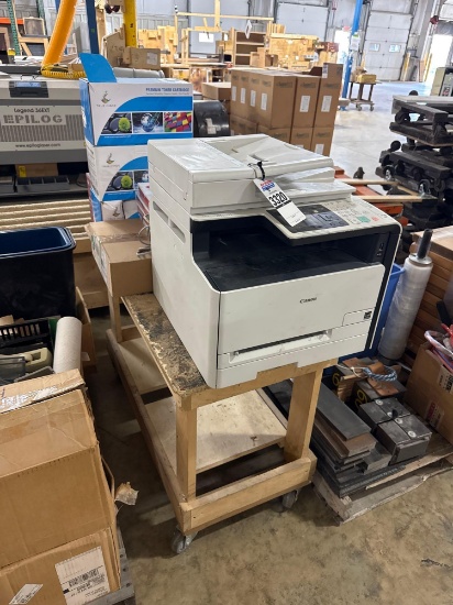 Canon Color imageCLASS MF8280Cw Color Laser MFP with Toner Cartridges and Laminating Pouches