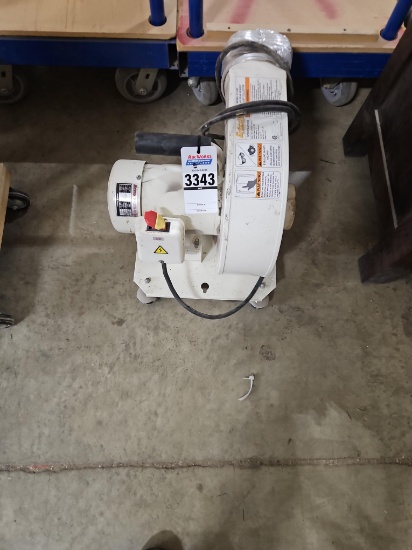 2014 Grizzly G1163P Polar Bear 1 HP Dust Collector, 537 CFM