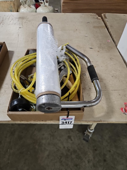 Hammers, Wire Brush, Adjustable Wrench, Casters, Spray Gun