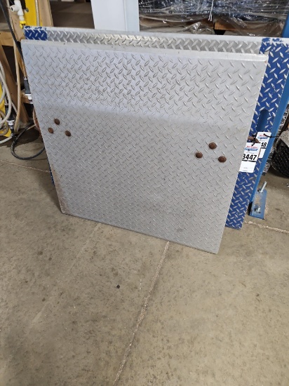 T&S Equipment E-3636 Forklift Transition Plate / Dock Ramp, 3,500 lb Capacity