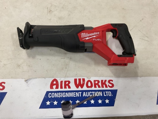 Milwaukee 2821-20 M18 FUEL Sawzall Reciprocating Saw, 18V, 0â€“3,000 SPM