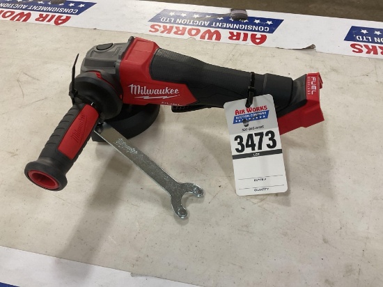 Milwaukee M18 FUEL 2880-20 Cordless Angle Grinder, 4-1/2"/5", 18V Brushless