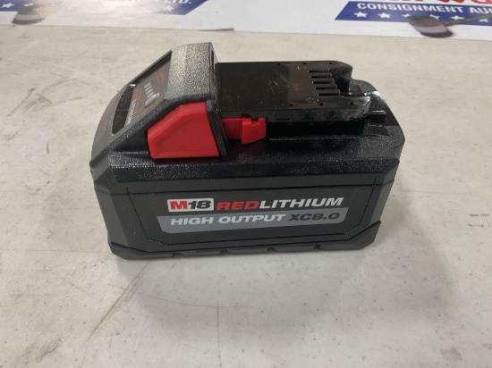 Milwaukee M18 REDLITHIUM High Output XC8.0 18V Li-Ion Battery Pack 8.0Ah