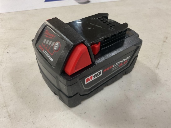 Milwaukee M18 REDLITHIUM XC5.0 18V 5.0Ah Li-Ion Battery Pack