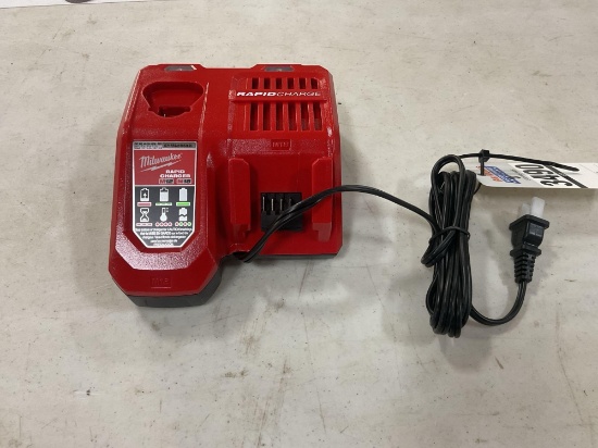 Milwaukee 48-59-1808 M12/M18 Rapid Battery Charger, 120V