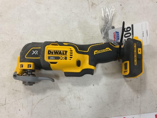 DeWalt DCS356 XR 20V Max Brushless Cordless Oscillating Multi-Tool