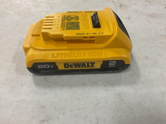DeWalt DCB203 20V Max 2Ah Lithium-Ion Battery Pack