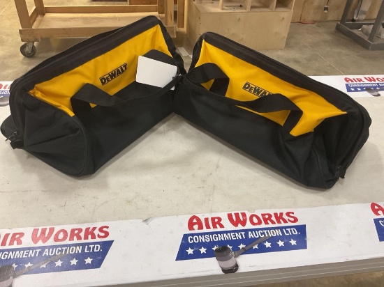 (2) DeWalt Contractor Tool Bags