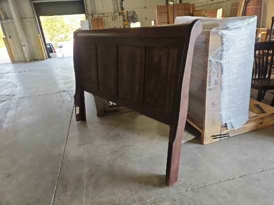Maple Queen Size Sleigh Headboard