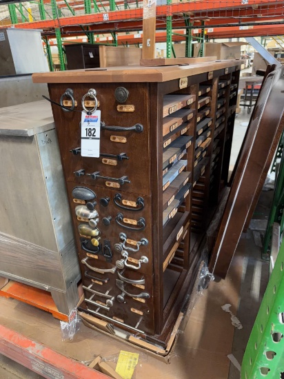 Hardware and Wood Sample Display