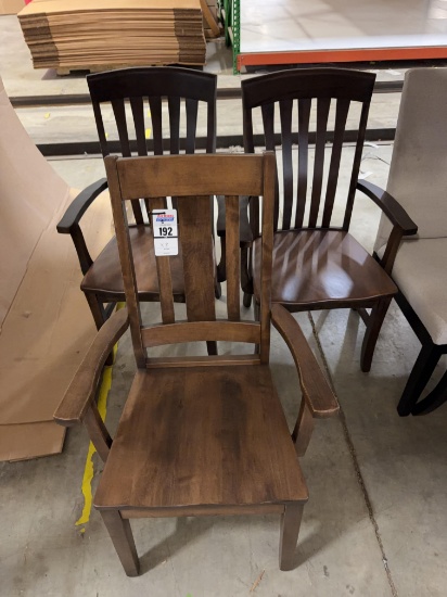 3 Assorted Captains Chairs