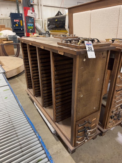 Maple Hardware display Cabinet