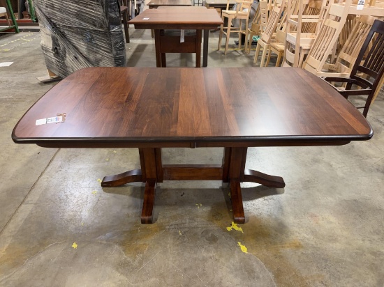 Maple Dining Room Table with 2 Self Storing Leaves