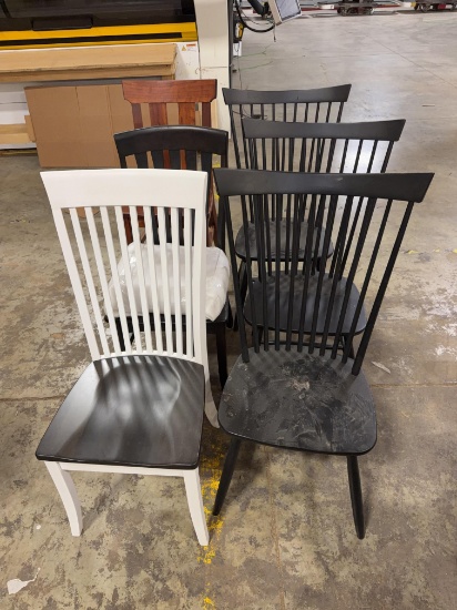 6 Assorted Chairs