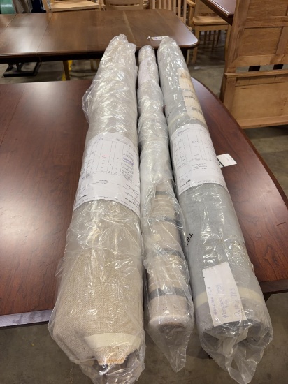 3 Rolls Assorted Fabric