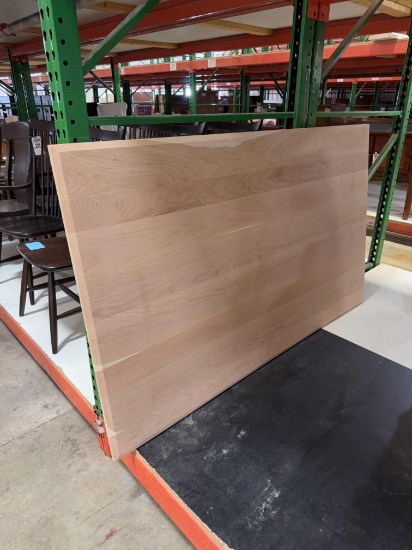 42 x 72 Cherry Unfinished Solid Top, Top only