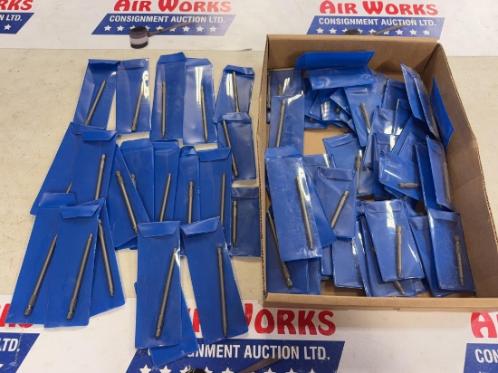 Box Lot, New 2 & 3" Square Drive Bits, Approx. 40
