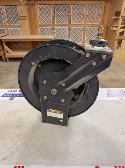 Central Pneumatic Retractable Air Hose Reel w/ 50 Ft. Air Hose