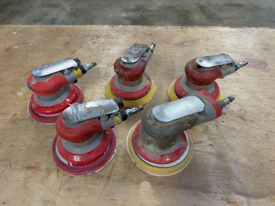 5 - 3M Pneumatic Random Orbital Sanders