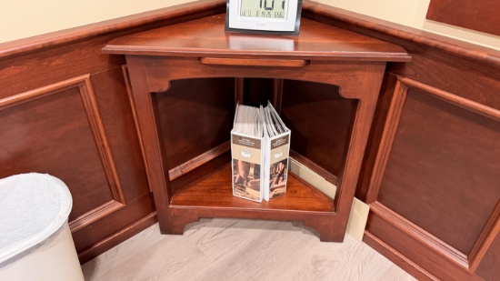 Hardwood Corner Table