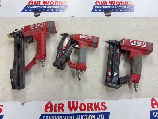 2 Senco Nailers and 1 Stapler