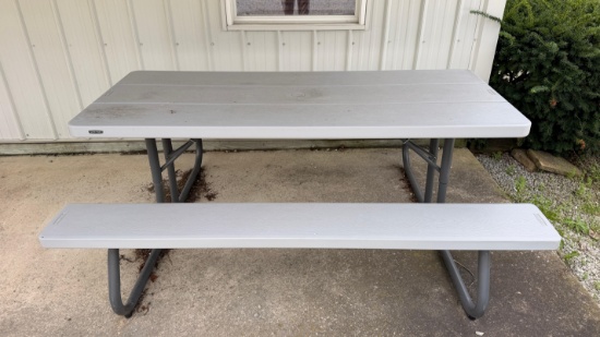 Lifetime Folding Picnic Table